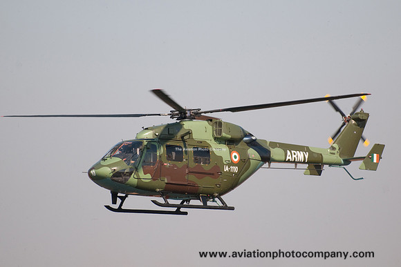 Indian Army HAL Dhruv IA-1110 at Aero India (2011)