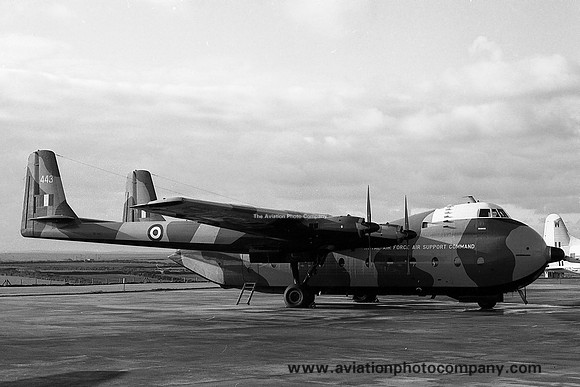 RAF Benson Wing AWA Argosy C.1 XP443 (1969)
