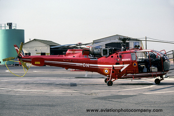 French Securite Civile Sud Alouette III 1854/DN (1985)
