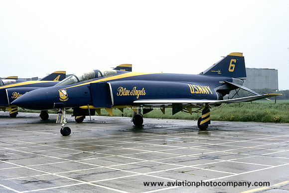 US Navy Blue Angels McDonnell F-4J Phantom 153076/6 (1973)