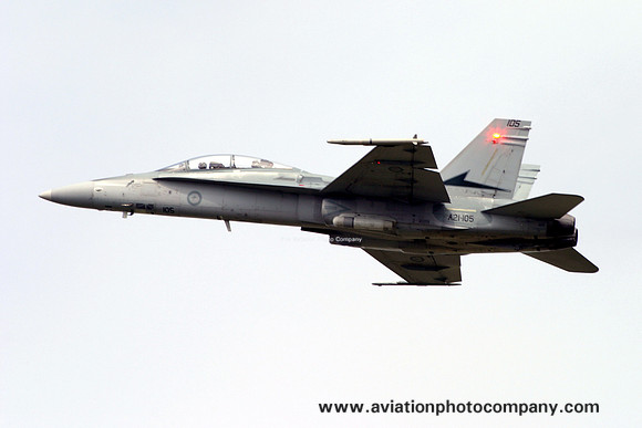 RAAF 77 Squadron McDonnell Douglas F/A-18B A21-105 (2007)