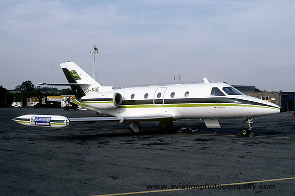 HN AWB Aerospatiale Corvette OO-MRE (1981)