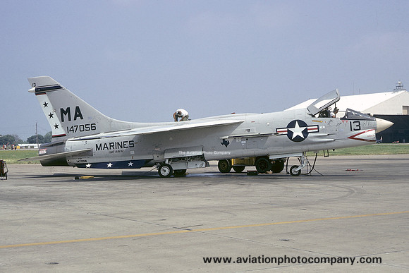 USMC VMFA(AW)-112 Chance F-8H Crusader 147056/MA-13 (1975)