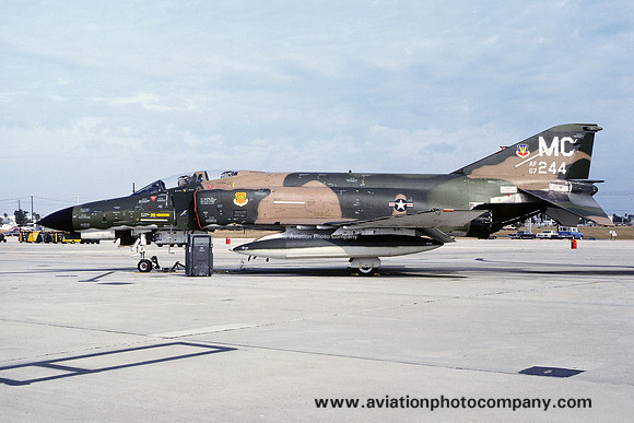 USAF 56 TFW McDonnell F-4E Phantom 67-0244/MC (1976)