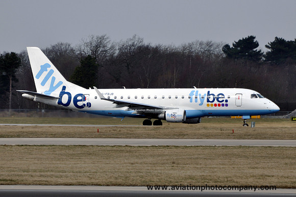 FlyBe Embraer ERJ-170 G-FBJB at Manchester (2013)