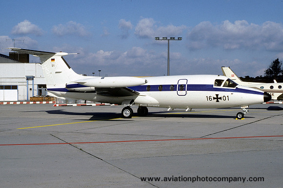 German Air Force FBSS HFB-320 Hansajet 16+01 (1986)