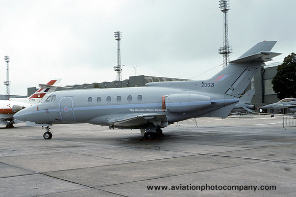 RAF 32 Squadron Hawker Siddeley HS125 ZD621 (1992)
