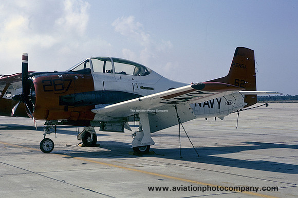 US Navy Pensacola North American T-28B Trojan 146267 (1974)