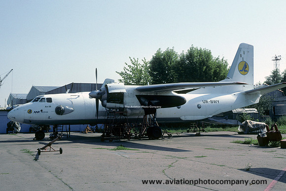 AAR Airlines Antonov An-26 UR-BWY (1999)