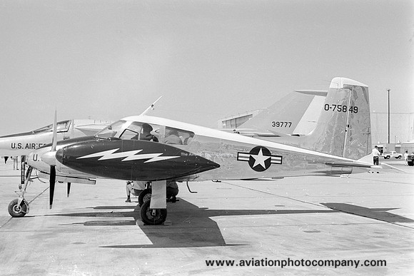 US Army ARDC Cessna U-3A Blue Canoe 57-5849