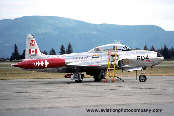 Canadian AF Lockheed T-33AN 133604 (1975)