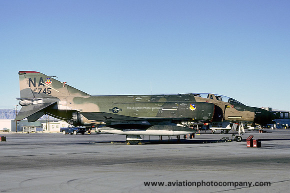 USAF 474 TFW 430 TFS McDonnell F-4D Phantom 66-7745/NA (1979)