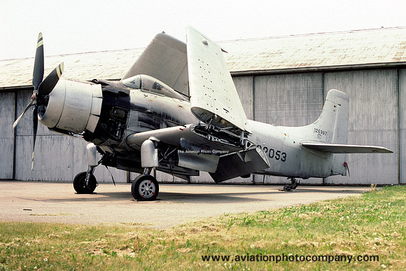 Ex French Air Force Douglas AD-4NA Skyraider N92053/126997 (1978)