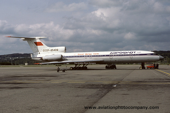 Aeroflot Tupolev Tu-154B CCCP-85409 (1981)