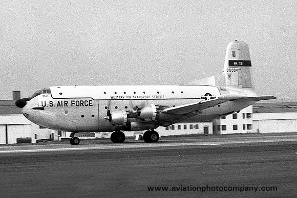 USAF MATS Douglas C-124C 53-0004 at Prestwick (1959)