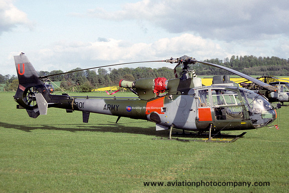 AAC 670 Squadron Westland Gazelle AH.1 XZ301/U (1992)