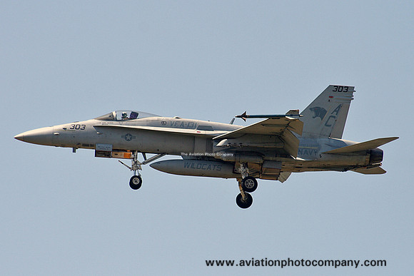 US NAvy VFA-131 McDonnell Douglas F/A-18C Hornet 165224/AC-303 at NAS Oceana (2015)
