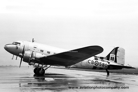 Royal Canadian Air Force Douglas C-47 Dakota KG580