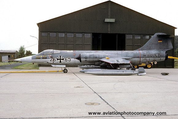 German Navy Lockheed F-104G Starfighter 26+65 (1987)