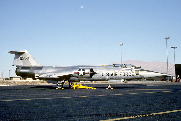 USAF 58 TTW 69 TFTS Lockheed F-104G Starfighter 65-12750 (1980)