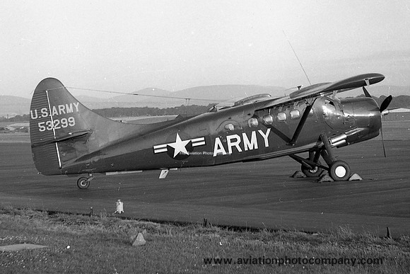 US Army USAREUR DHC-3 U-1A 55-3299 (1966)