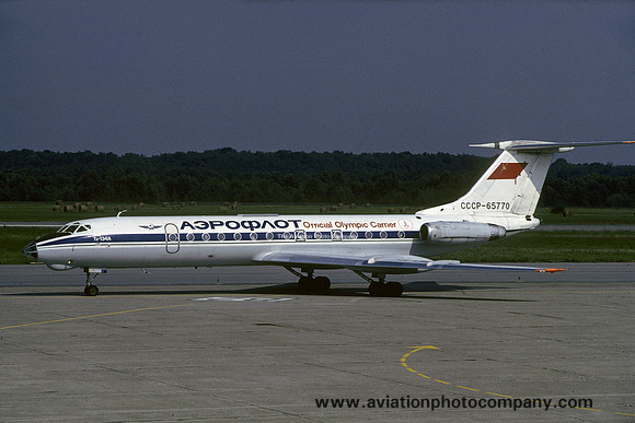 Aeroflot Tupolev Tu-134 CCCP-65770 (1981)