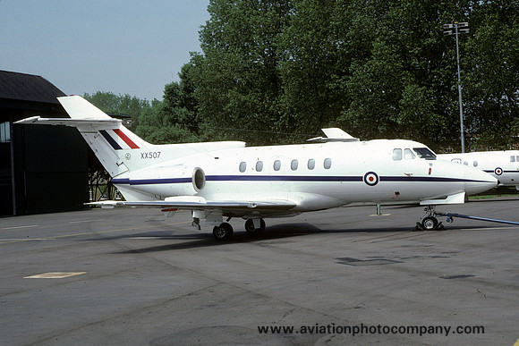 RAF 32 Squadron Hawker Siddeley 125 CC.2 XX507 (1985)