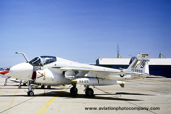 USN VA-128 Grumman A-6E 159899/NJ804 (1979)