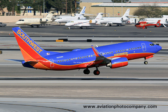 Southwest Airlines Boeing 737-700 N219WN at Las Vegas (2014)