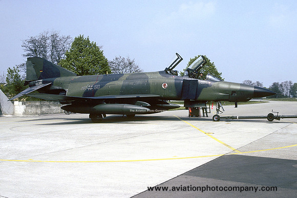 German Air Force AKG51 McDonnell RF-4E Phantom 35+50 (1991)