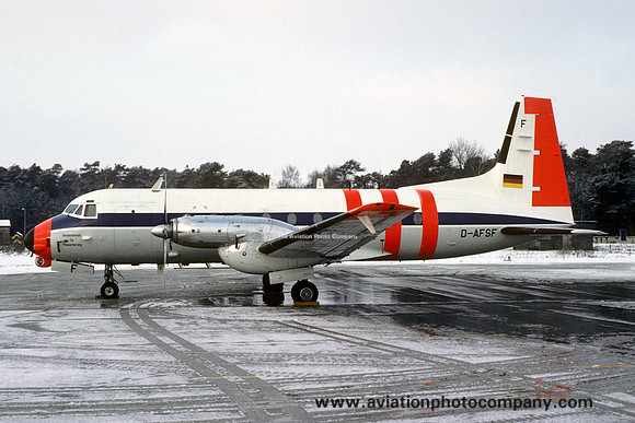 BFS Hawker Siddeley HS.748 D-AFSF (1981)