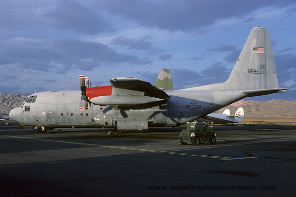 Ex USAF Lockheed C-130A Hercules N8230H at Greybull (1999)