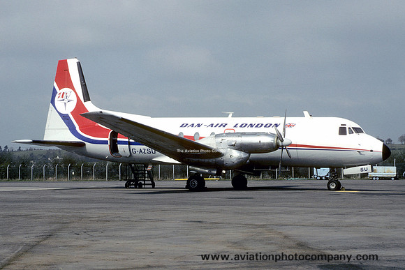Hawker Siddeley HS748 G-AZSU (1981)