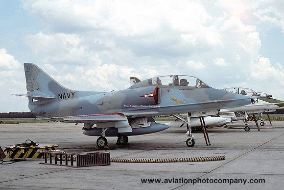 US Navy VA-45 Douglas TA-4J Skyhawk 153497/601 (1976)