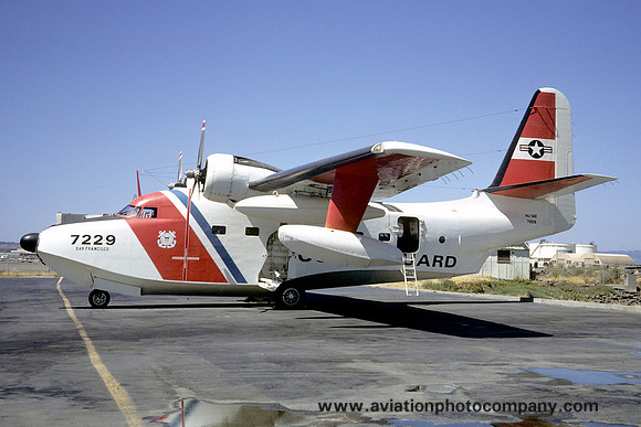 US Coast Guard San Francisco Grumman HU-16E CG7229  (1973)