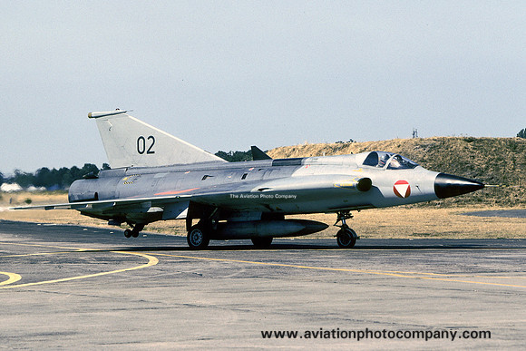 Austrian Air Force FIR2/1 SAAB J-35OE Draken 02 (2005)