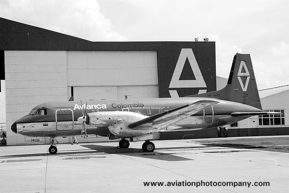 Avianca Colombia Hawker Siddeley HS.748 HK1409 (1976)