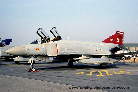 RAF 56 Squadron McDonnell F-4M Phantom FGR.2 XV470/BD (1991)
