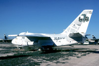 US Navy VS-41 Lockheed S-3A Viking 158864/RA-715 at MASDC Davis Monthan (1980)