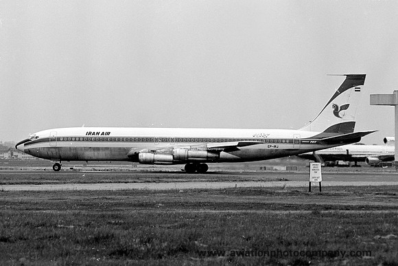 Iran Air Boeing 707-300C N794PA (1975)