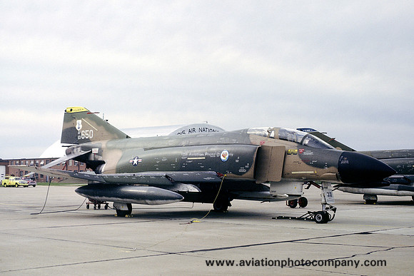 USAF Illinois ANG 170 TFS McDonnell F-4C Phantom 63-7650 (1979)