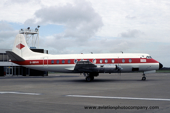 Gibraltar Airways Vickers Viscount G-BBVH (1980)