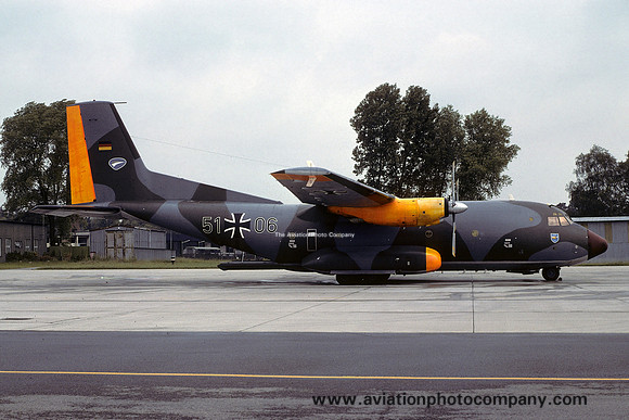 West German AF LTG63 VRF C-160 Transall 51+06 (1980)