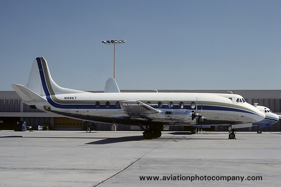 Vickers Viscount N98KT at Atlanta IAP (1978)