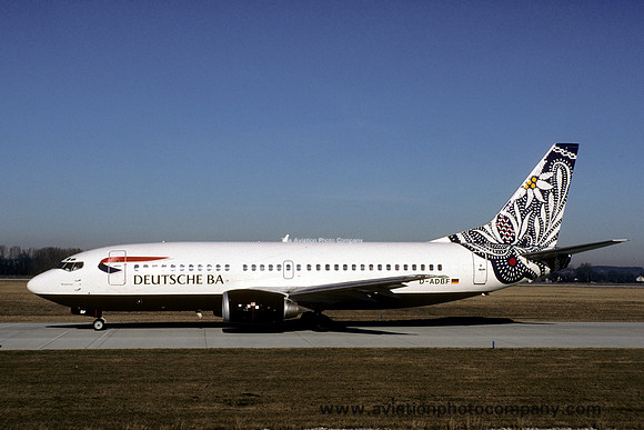 Deutsche BA Boeing 737-300 D-ABDF (1998)