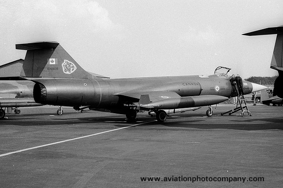 Canadian Air Force 1 CAG Lockheed F-104G Starfighter 104808 (1974)