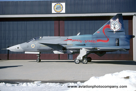Swedish Air Force F21 SAAB AJSF-37 Viggen 37950 (2005)