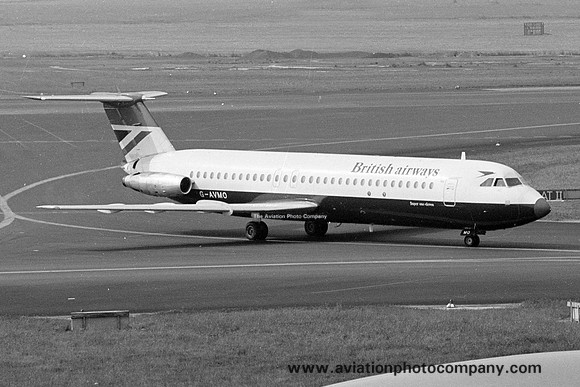 British Airways BAC-111 G-AVMO (1978)