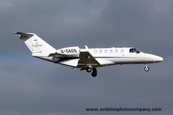 Sloane Cessna 525 G-DAGS at Prestwick (2013)
