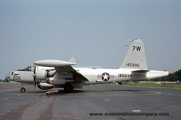 US Navy Willow Grove Lockheed SP-2H Neptune 145905/7W-208 (1970)